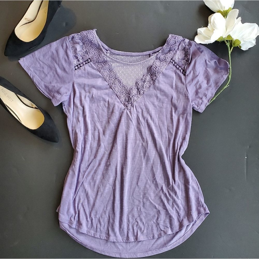 Tru Self Purple Blouse